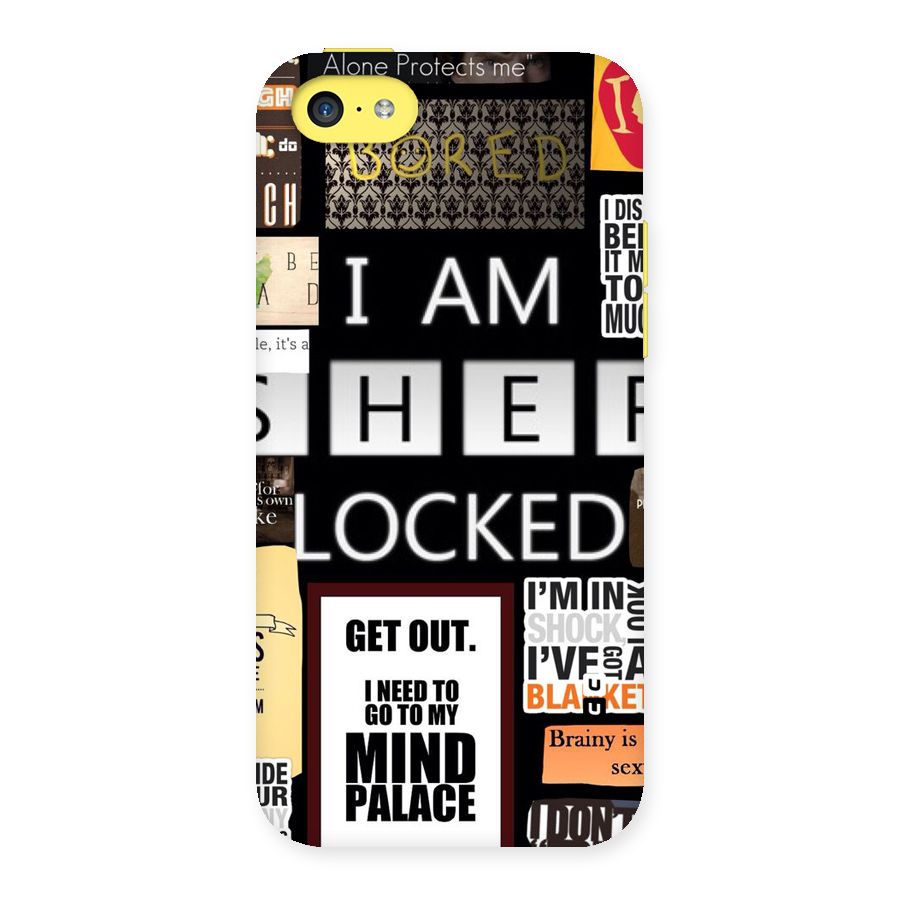 Mystery Pattern Back Case for iPhone 5C