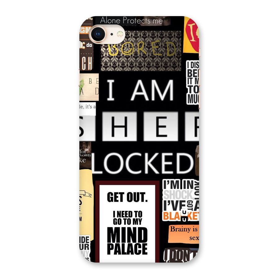 Mystery Pattern Back Case for iPhone 8