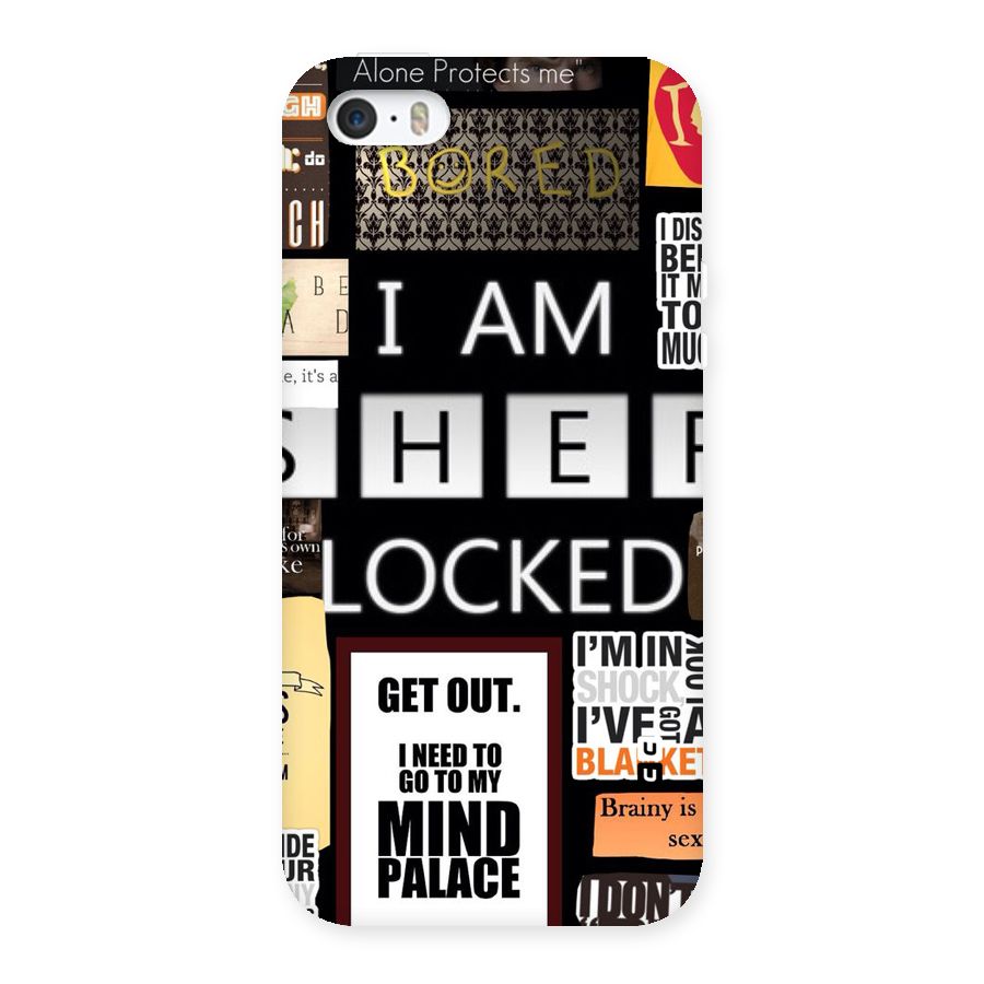 Mystery Pattern Back Case for iPhone SE