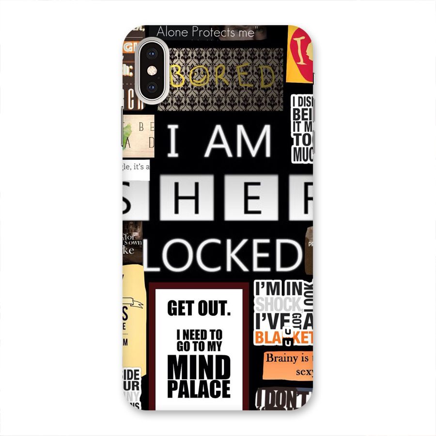 Mystery Pattern Back Case for iPhone XS Max