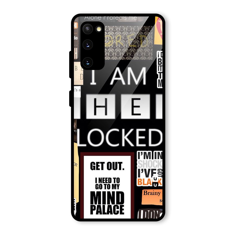 Mystery Pattern Glass Back Case for Galaxy S20 FE 5G