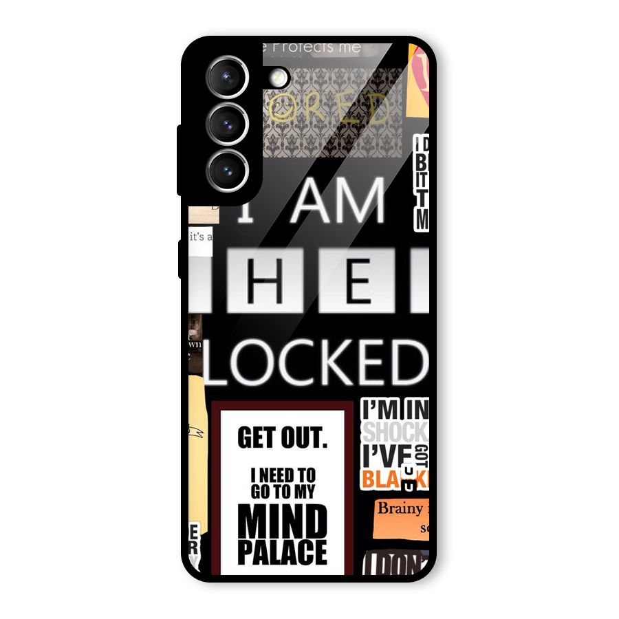Mystery Pattern Glass Back Case for Galaxy S21 5G