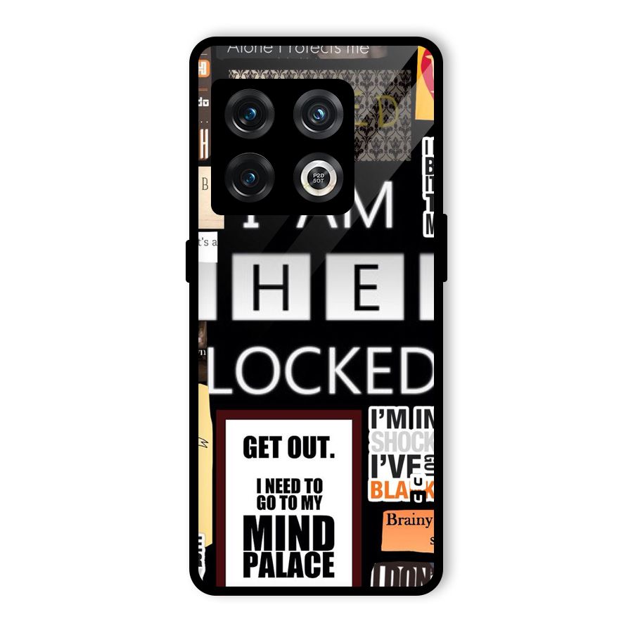 Mystery Pattern Glass Back Case for OnePlus 10 Pro 5G