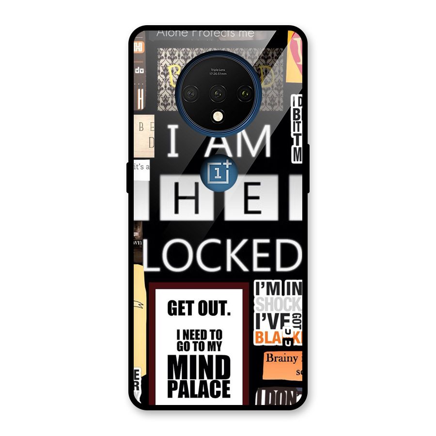 Mystery Pattern Glass Back Case for OnePlus 7T