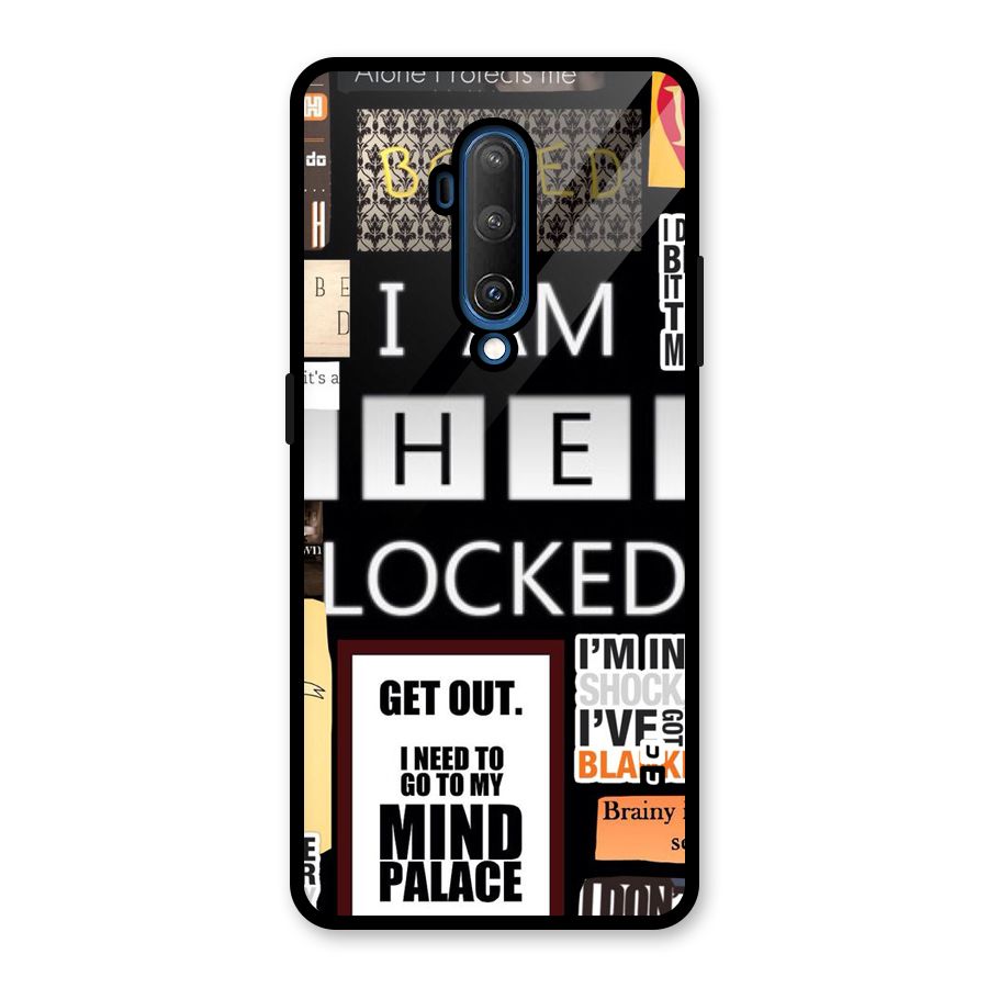 Mystery Pattern Glass Back Case for OnePlus 7T Pro