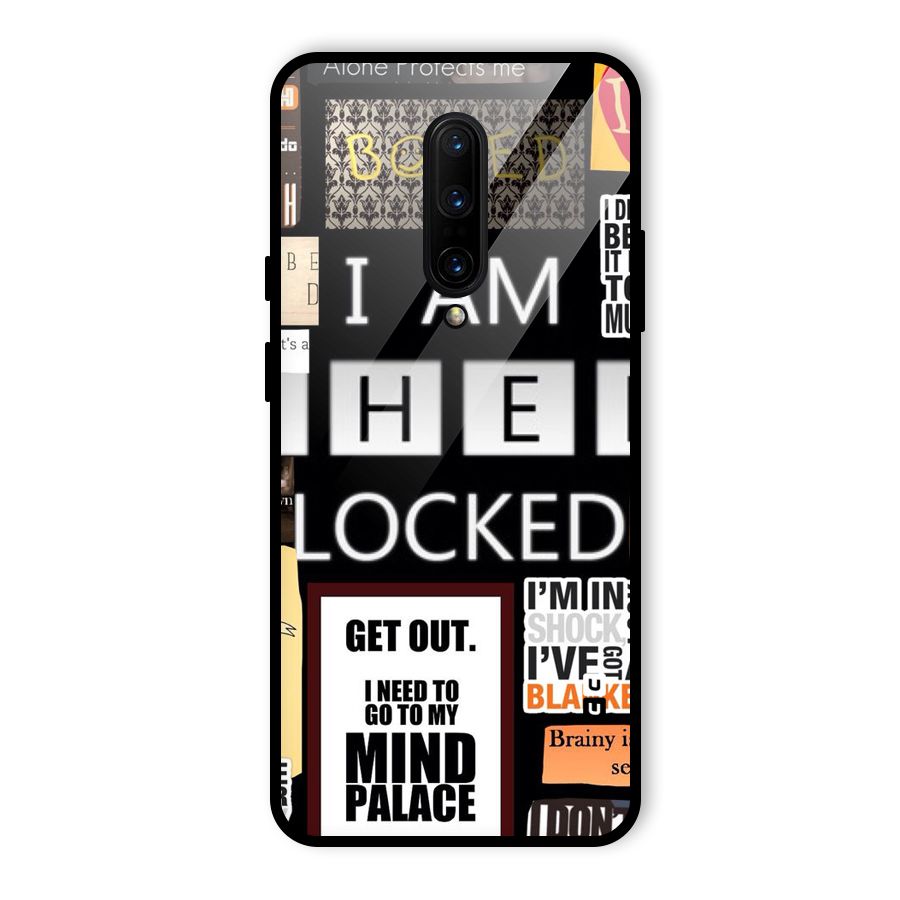 Mystery Pattern Glass Back Case for OnePlus 7 Pro