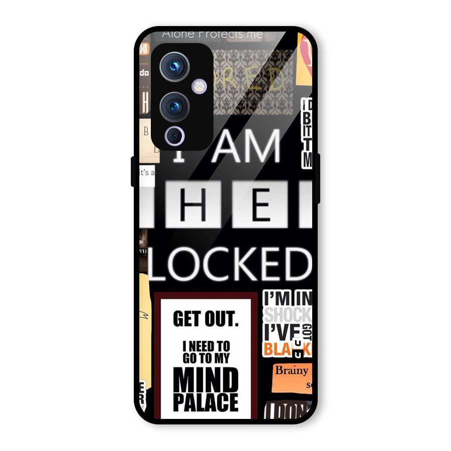 Mystery Pattern Glass Back Case for OnePlus 9