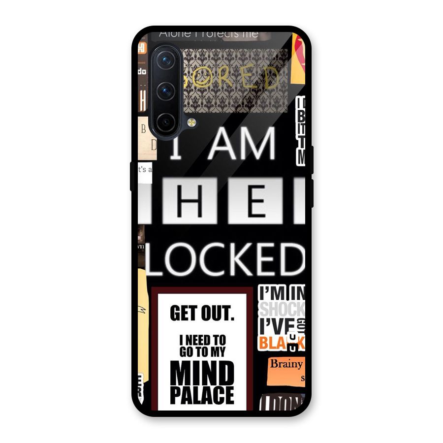 Mystery Pattern Glass Back Case for OnePlus Nord CE 5G