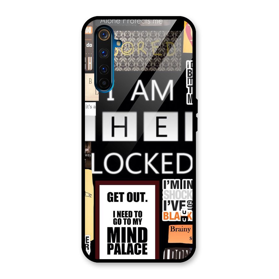 Mystery Pattern Glass Back Case for Realme 6 Pro