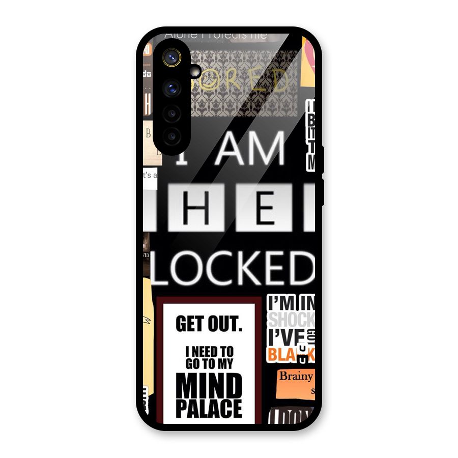 Mystery Pattern Glass Back Case for Realme 6i