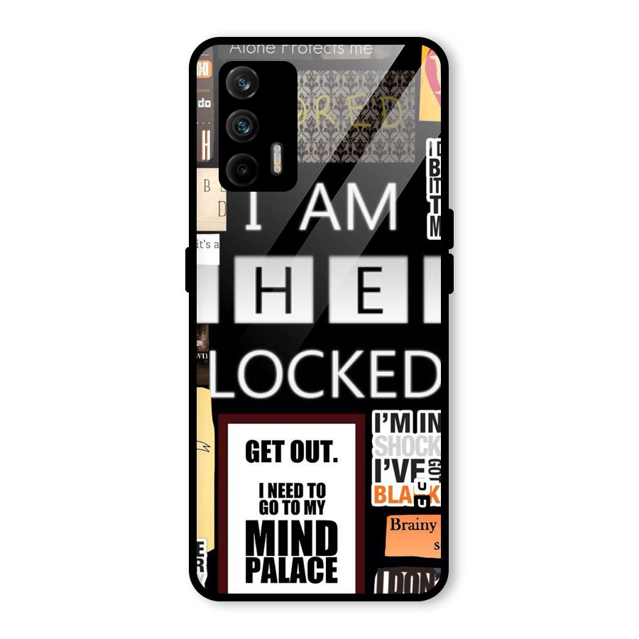 Mystery Pattern Glass Back Case for Realme GT 5G