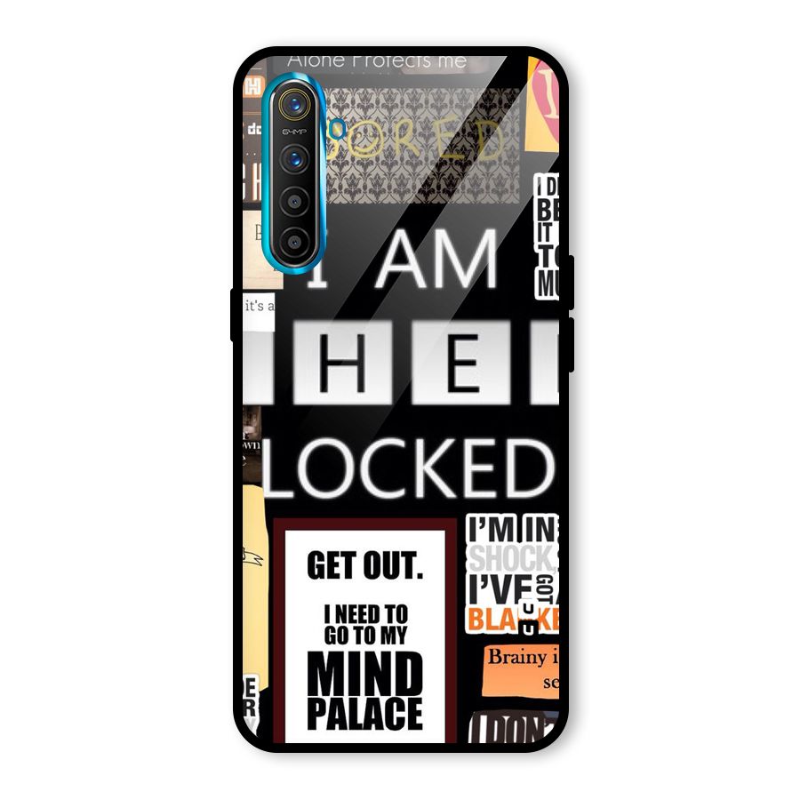 Mystery Pattern Glass Back Case for Realme X2