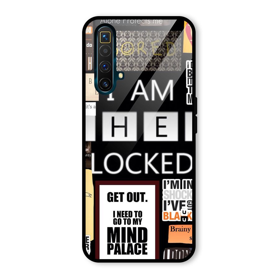 Mystery Pattern Glass Back Case for Realme X3