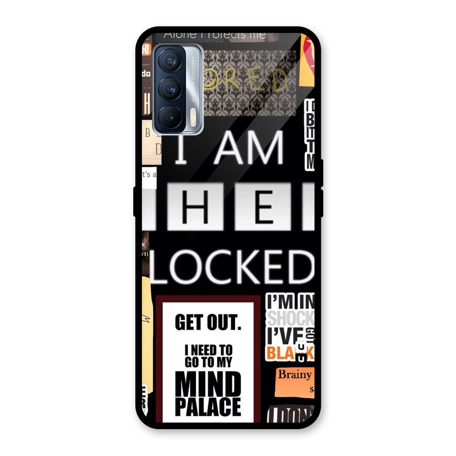Mystery Pattern Glass Back Case for Realme X7