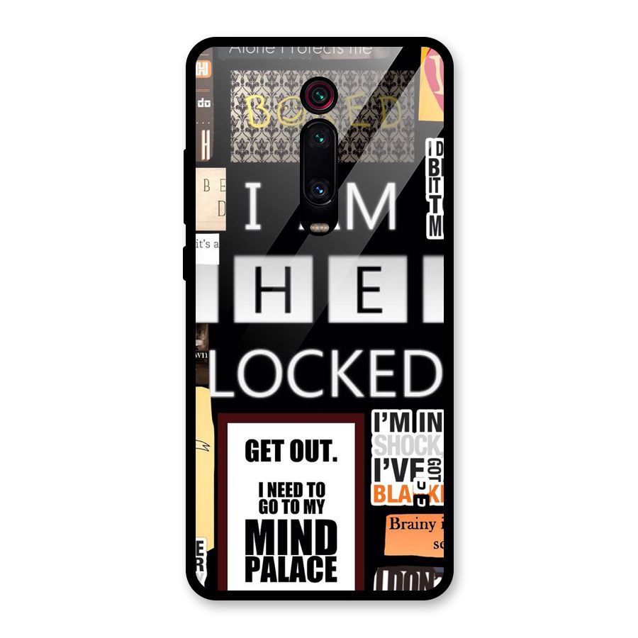Mystery Pattern Glass Back Case for Redmi K20