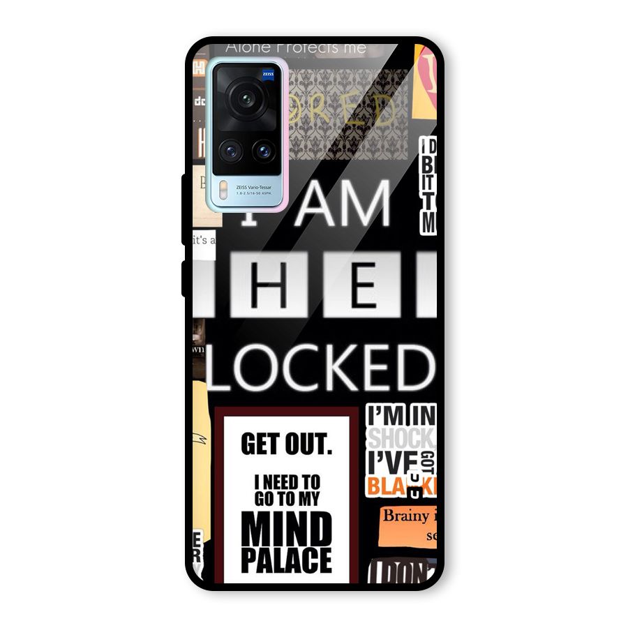 Mystery Pattern Glass Back Case for Vivo X60