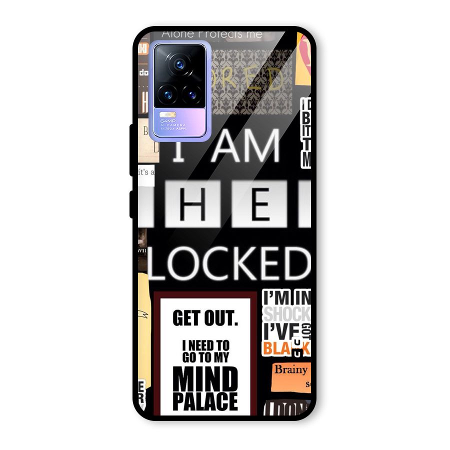 Mystery Pattern Glass Back Case for Vivo Y73