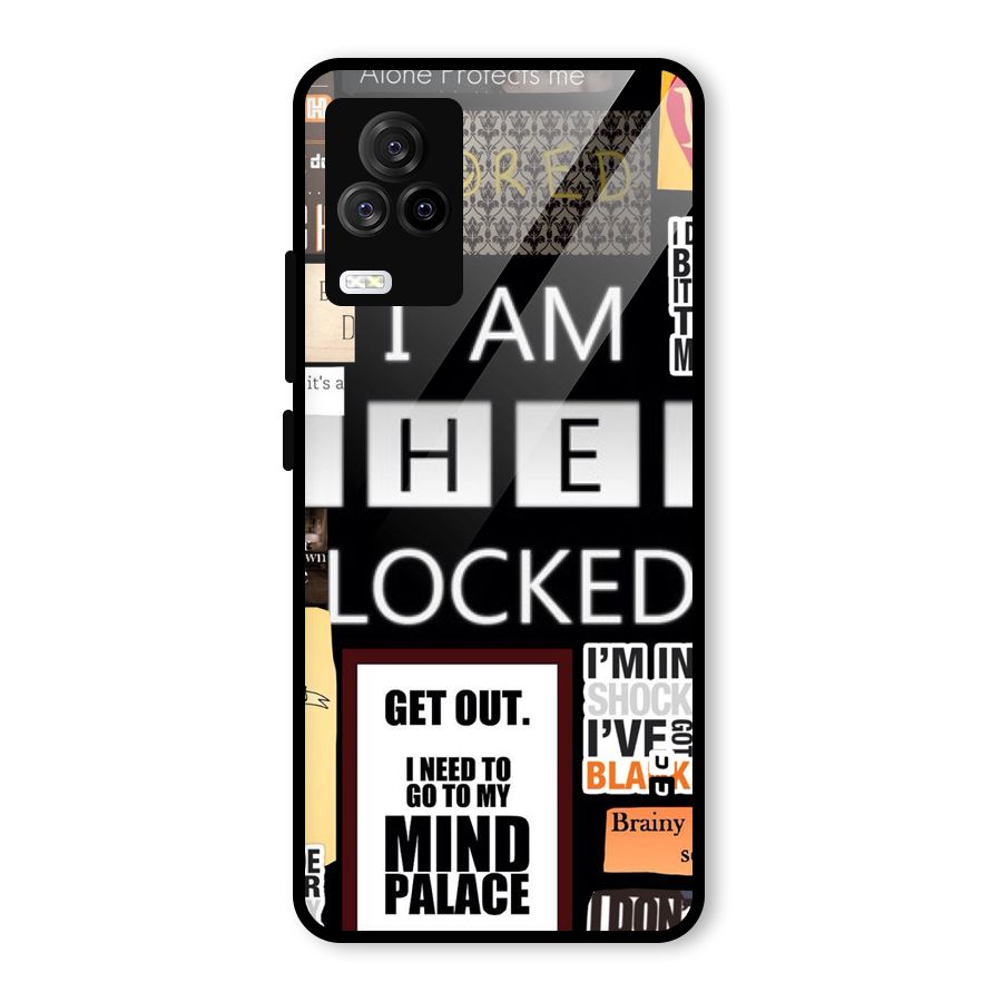 Mystery Pattern Glass Back Case for Vivo iQOO 7 Legend 5G
