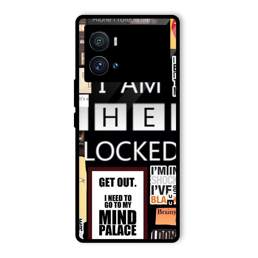 Mystery Pattern Glass Back Case for Vivo iQOO 9 Pro