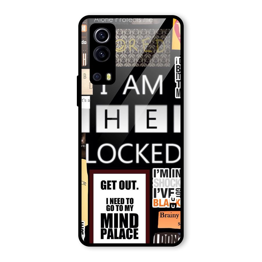 Mystery Pattern Glass Back Case for Vivo iQOO Z3