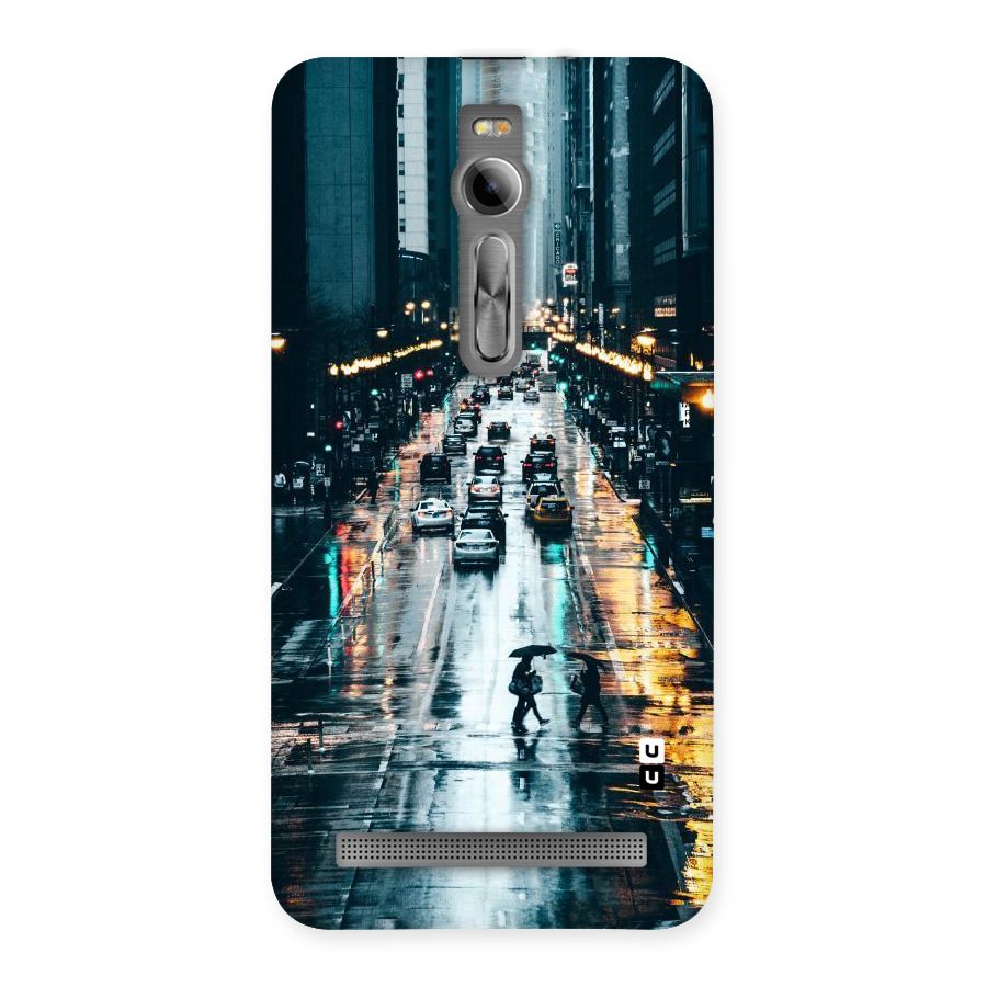 NY Streets Rainy Back Case for Asus Zenfone 2