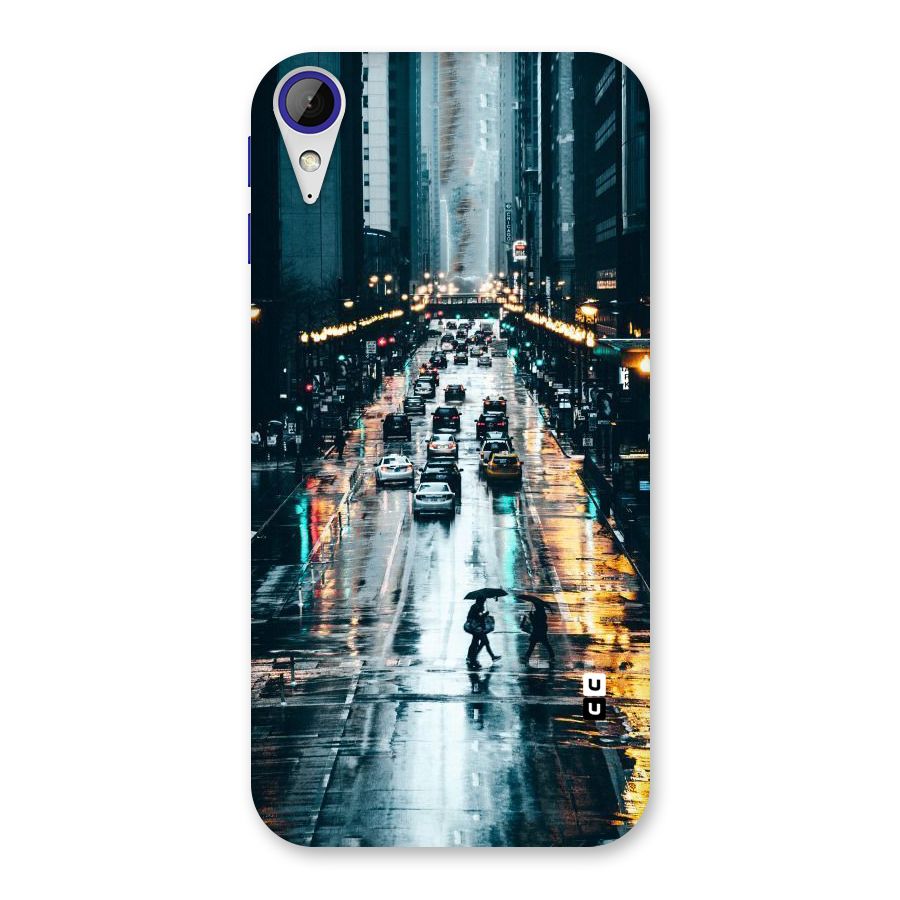 NY Streets Rainy Back Case for Desire 830