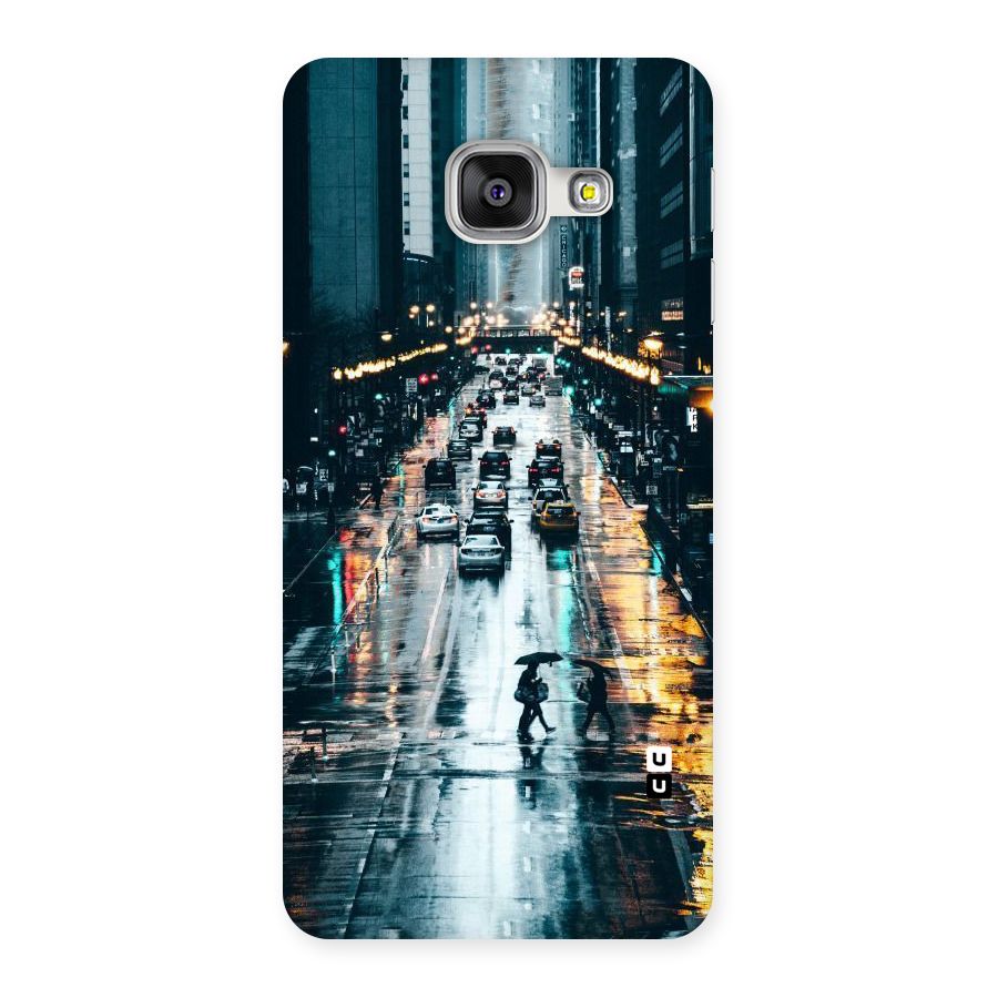 NY Streets Rainy Back Case for Galaxy A3 2016