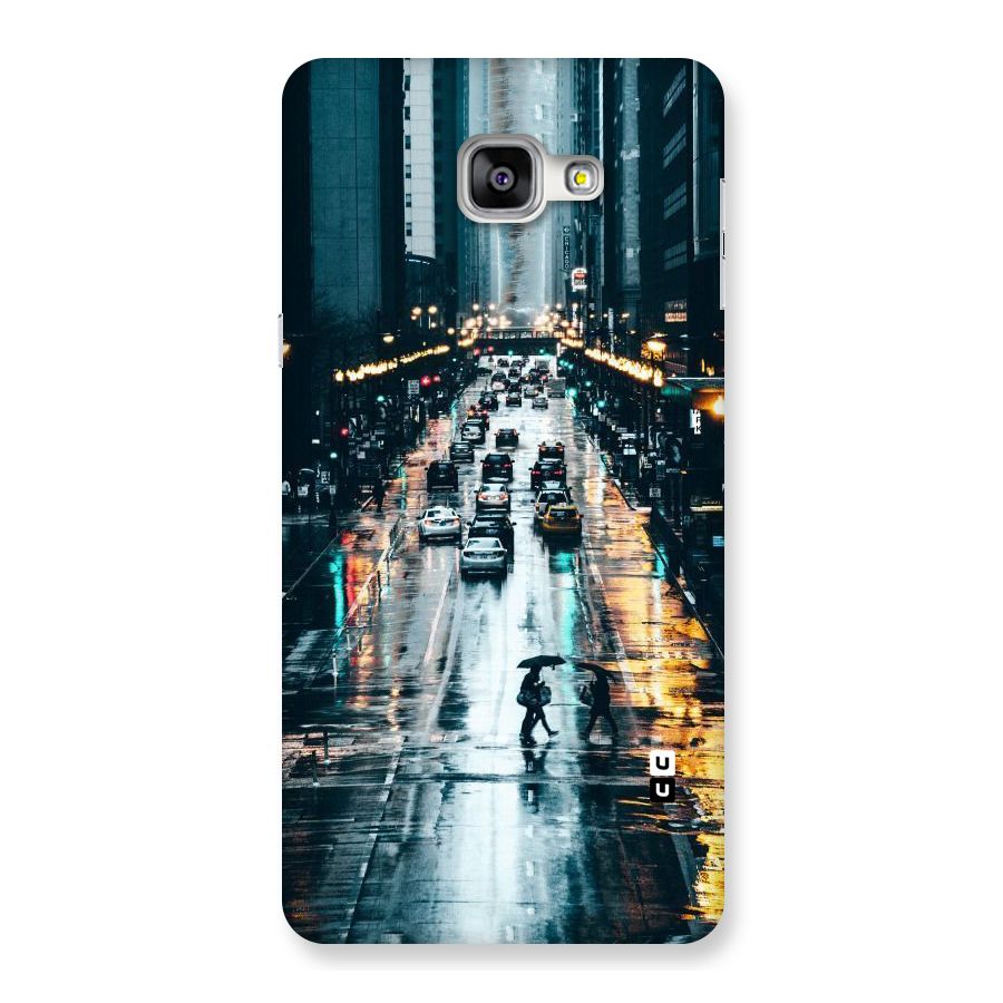 NY Streets Rainy Back Case for Galaxy A9