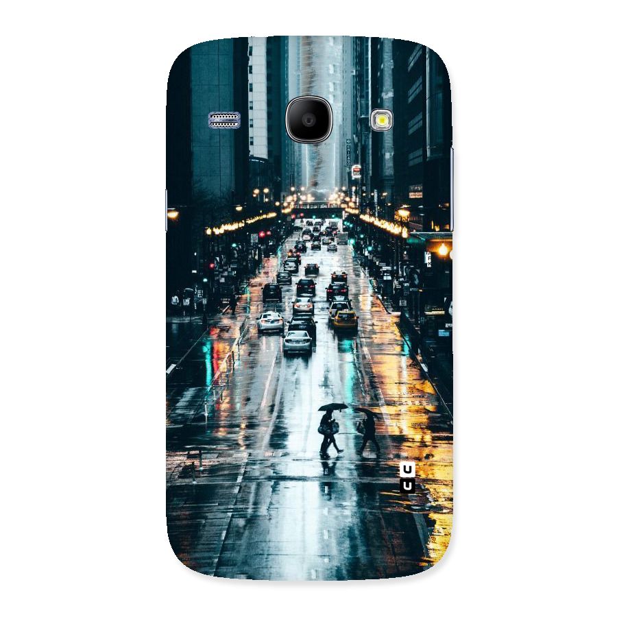 NY Streets Rainy Back Case for Galaxy Core
