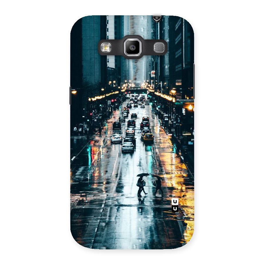NY Streets Rainy Back Case for Galaxy Grand Quattro