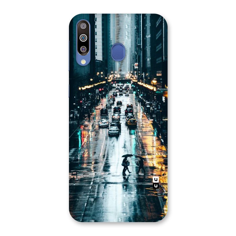 NY Streets Rainy Back Case for Galaxy M30