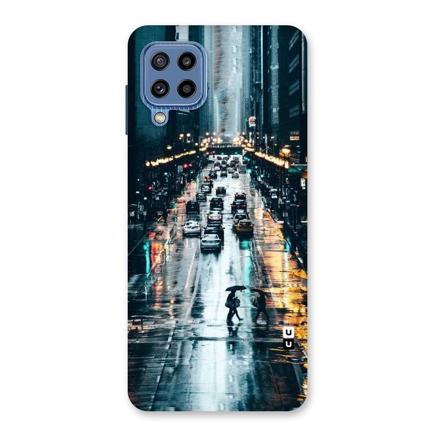 NY Streets Rainy Back Case for Galaxy M32