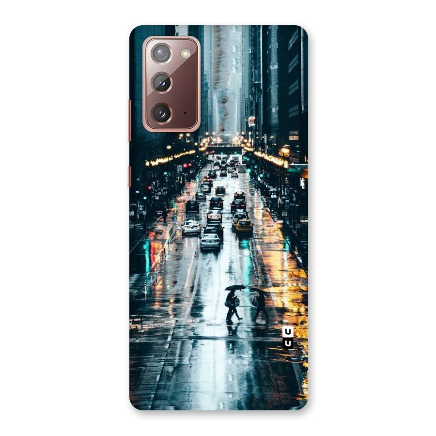 NY Streets Rainy Back Case for Galaxy Note 20