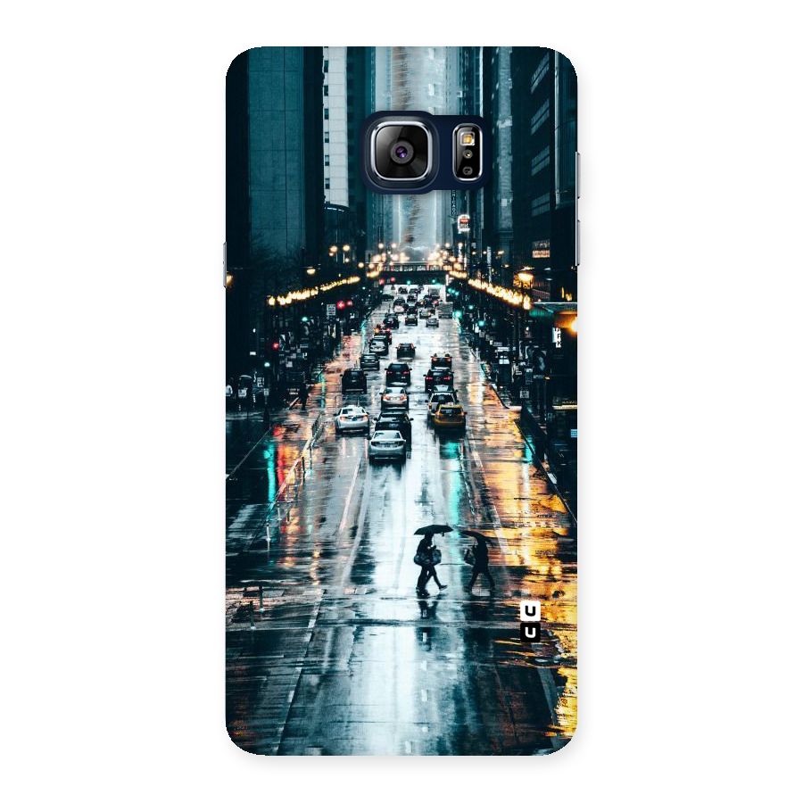 NY Streets Rainy Back Case for Galaxy Note 5