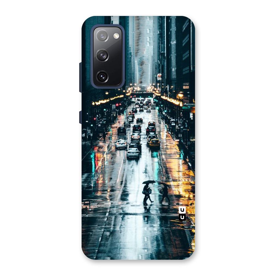NY Streets Rainy Back Case for Galaxy S20 FE