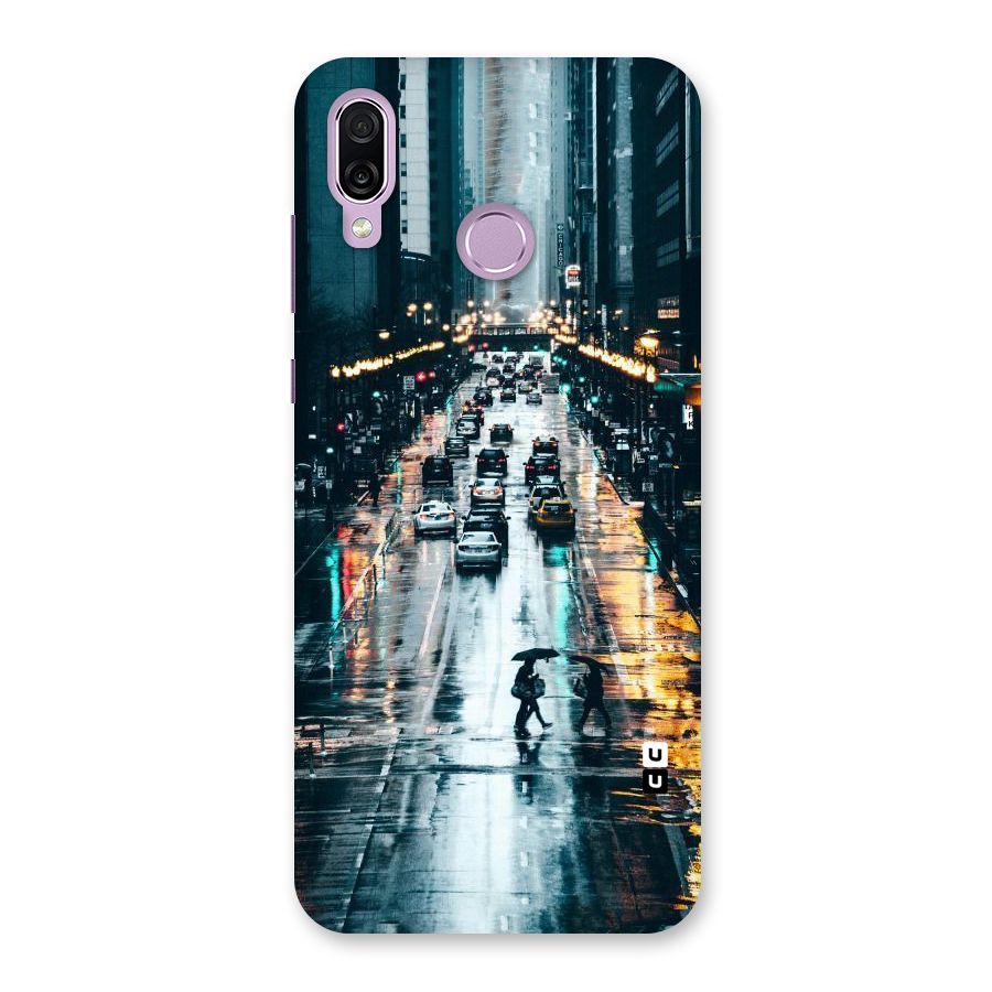 NY Streets Rainy Back Case for Honor Play