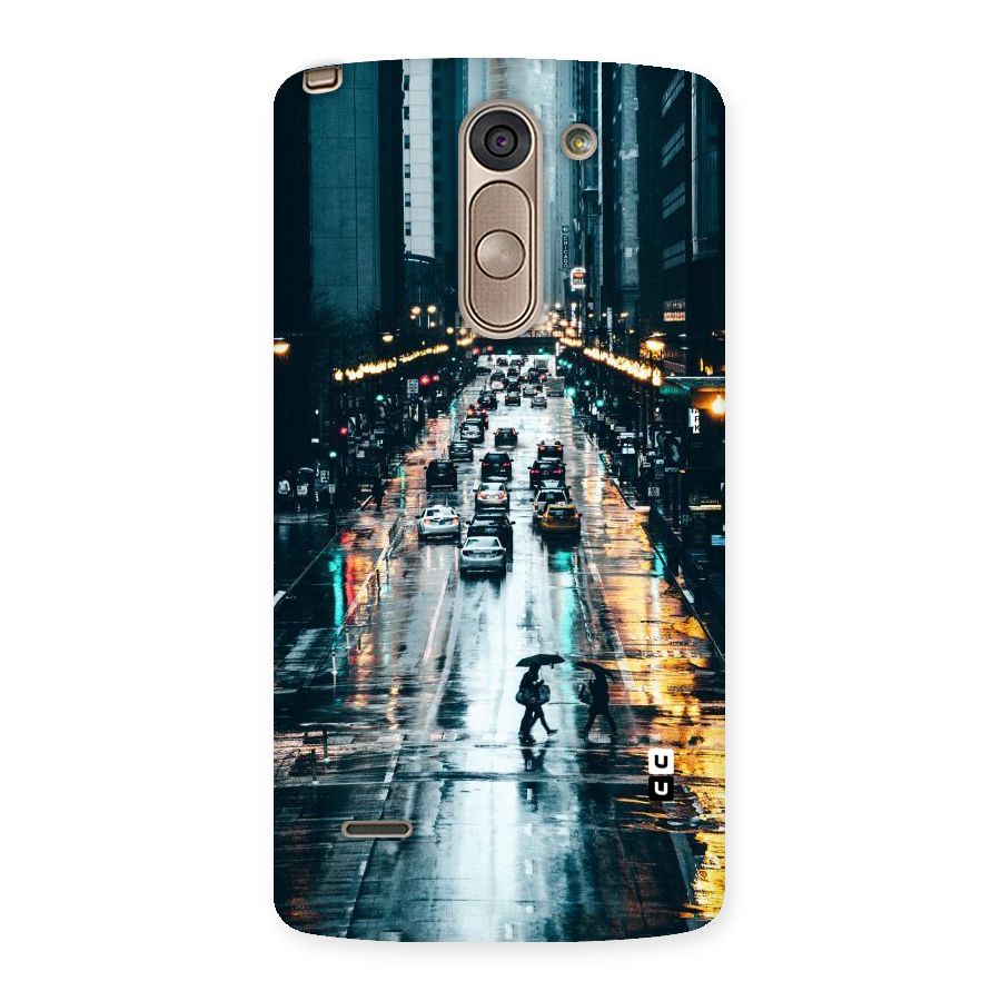 NY Streets Rainy Back Case for LG G3 Stylus