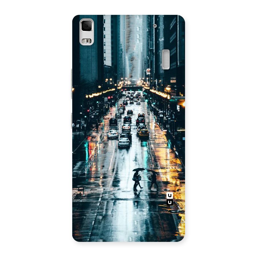 NY Streets Rainy Back Case for Lenovo K3 Note