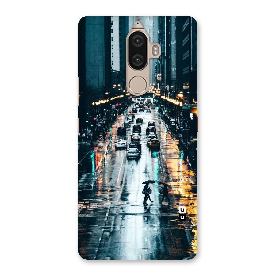 NY Streets Rainy Back Case for Lenovo K8 Note
