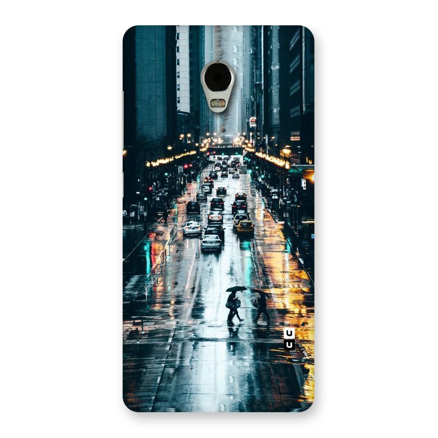 NY Streets Rainy Back Case for Lenovo Vibe P1