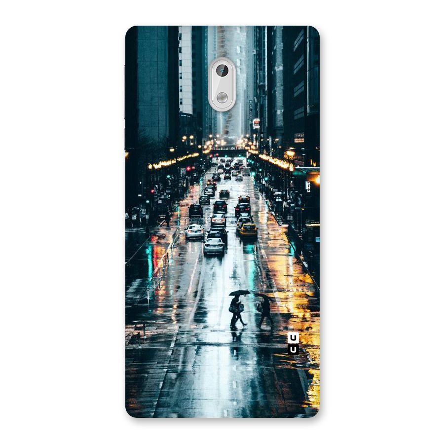 NY Streets Rainy Back Case for Nokia 3