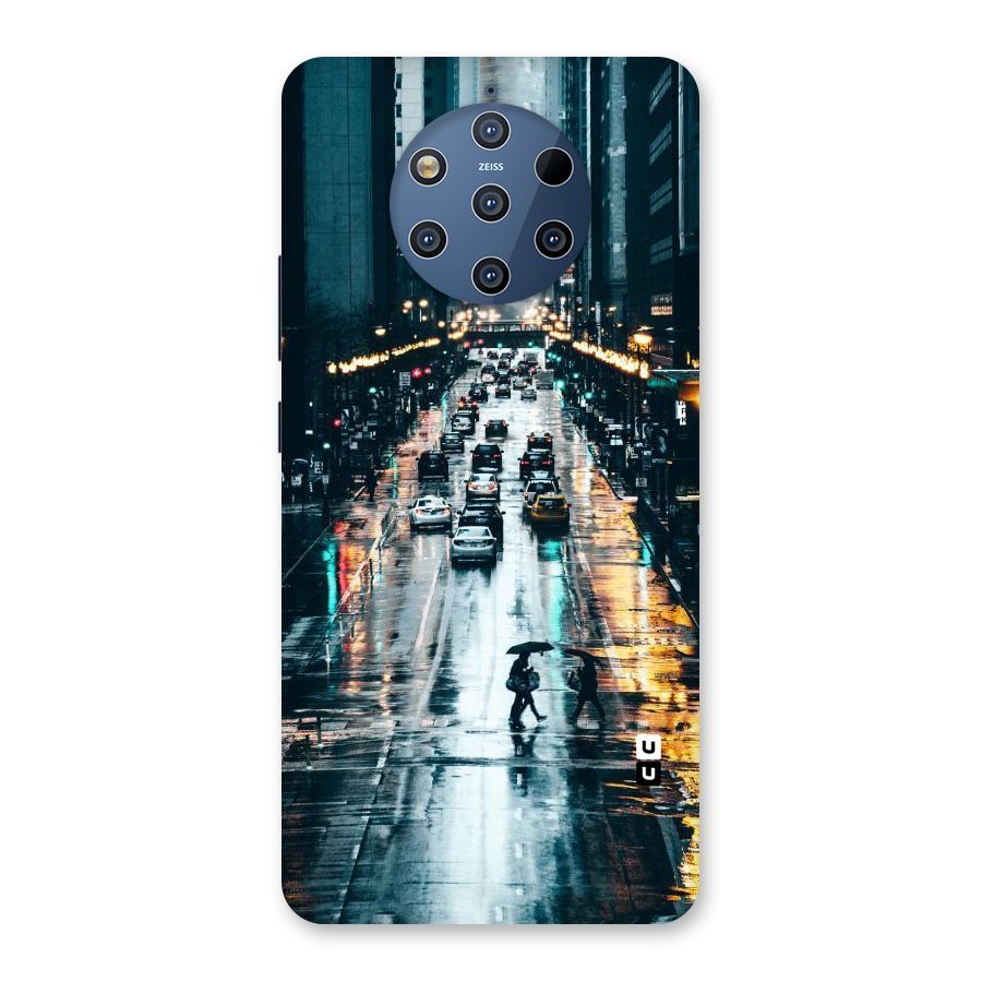 NY Streets Rainy Back Case for Nokia 9 PureView