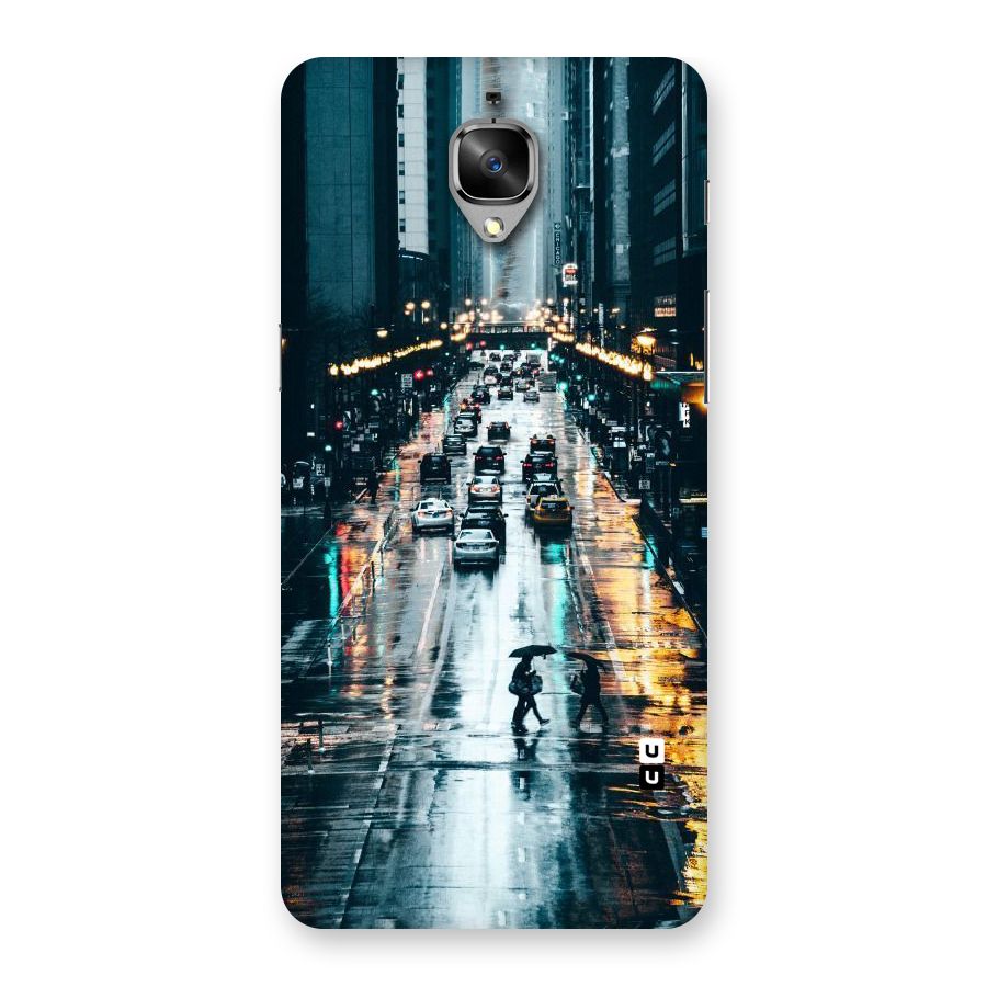 NY Streets Rainy Back Case for OnePlus 3