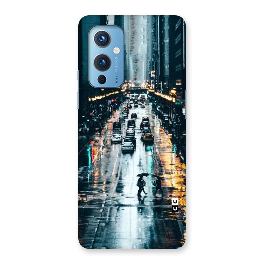 NY Streets Rainy Back Case for OnePlus 9