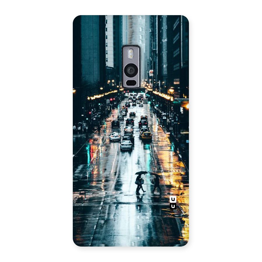 NY Streets Rainy Back Case for OnePlus Two