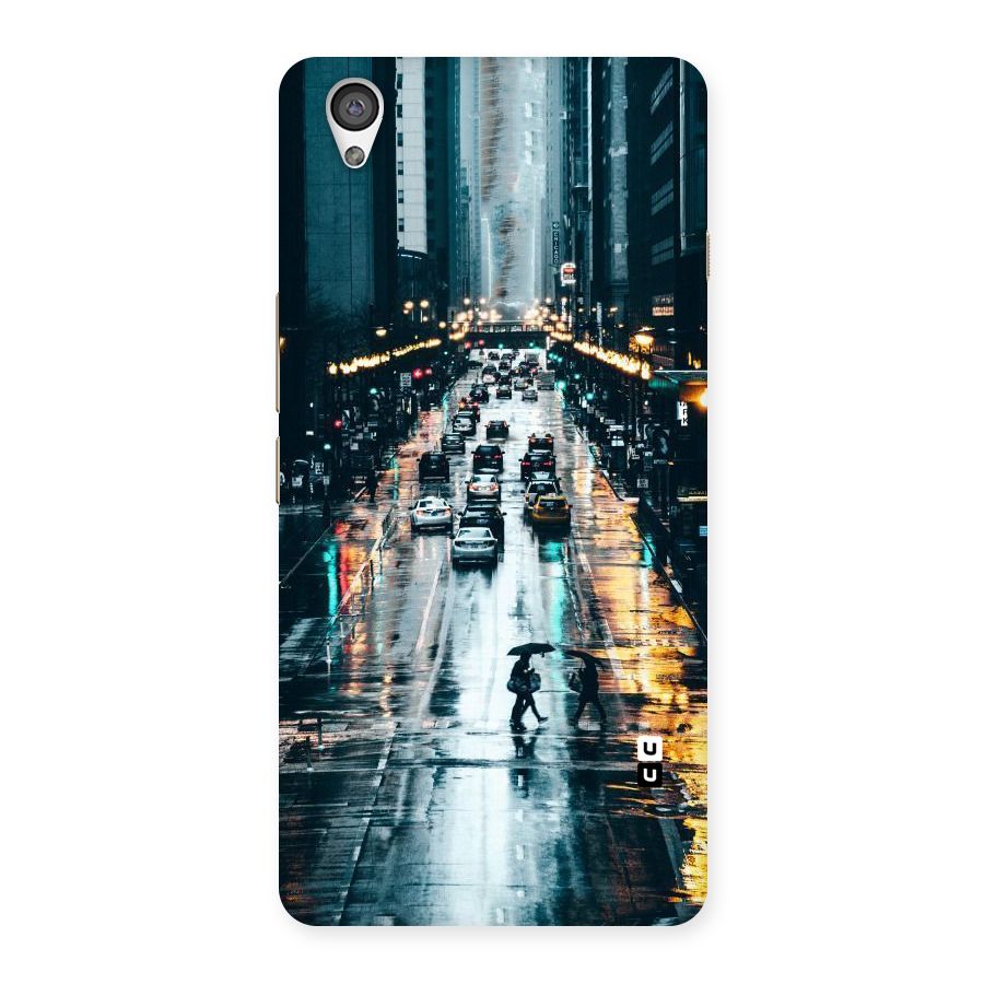 NY Streets Rainy Back Case for OnePlus X