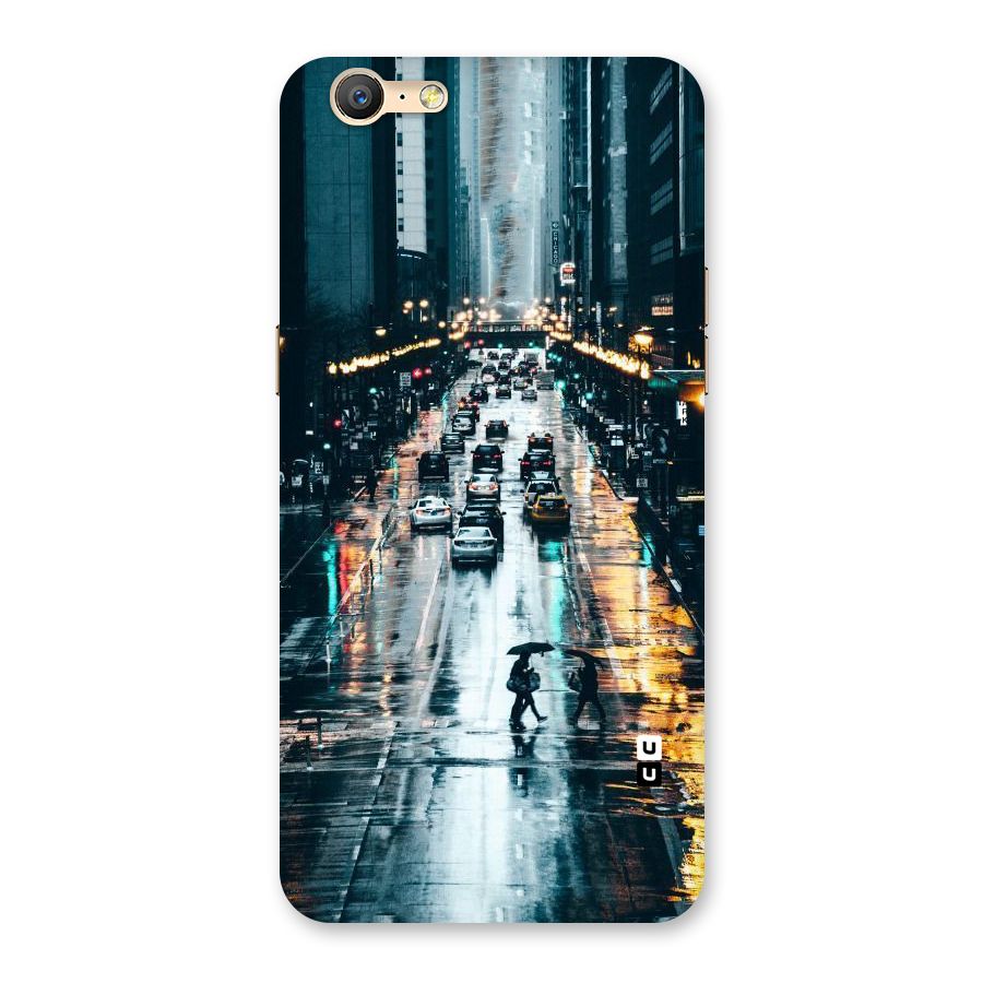 NY Streets Rainy Back Case for Oppo A39