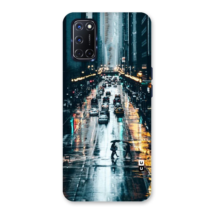 NY Streets Rainy Back Case for Oppo A52