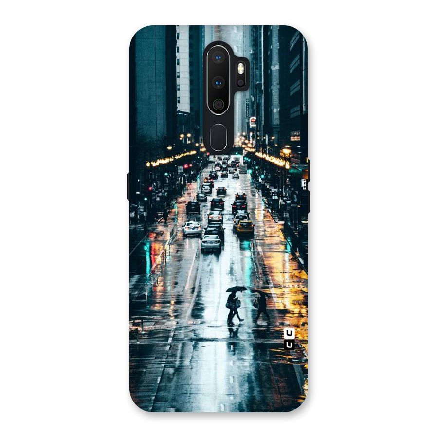 NY Streets Rainy Back Case for Oppo A5 (2020)