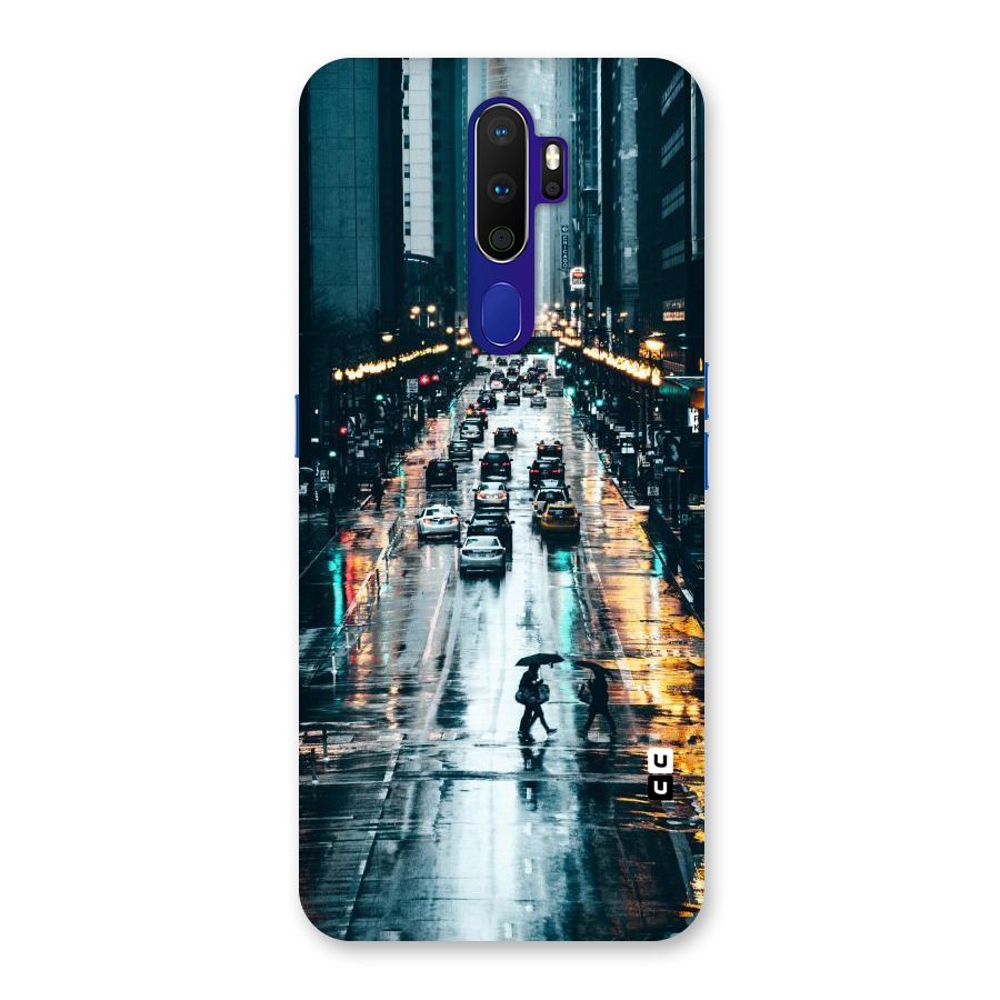 NY Streets Rainy Back Case for Oppo A9 (2020)